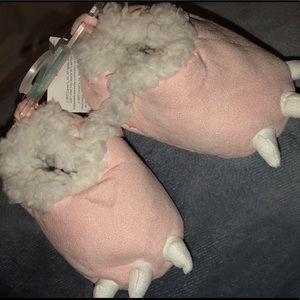 Carters pink newborn shoes